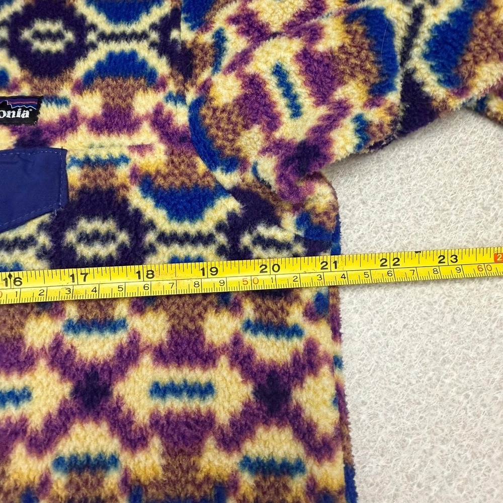 Patagonia Synchilla Snap-T Fleece Pullover Women's M Aberdeen Blue Butterfly - Picture 4 of 8